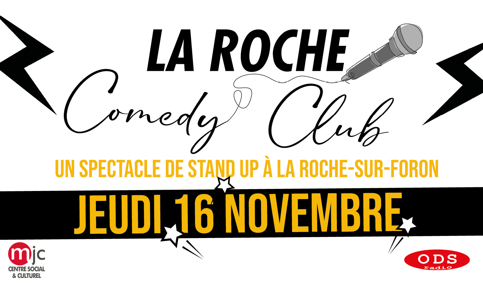 HUMOUR : LA ROCHE COMEDY CLUB