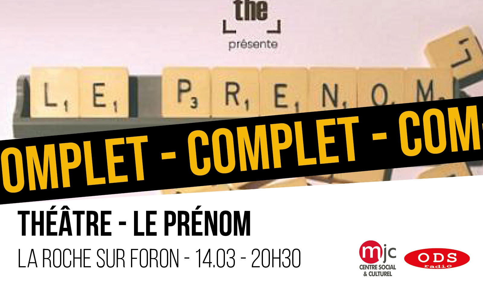 THÉÂTRE : LE PRÉNOM